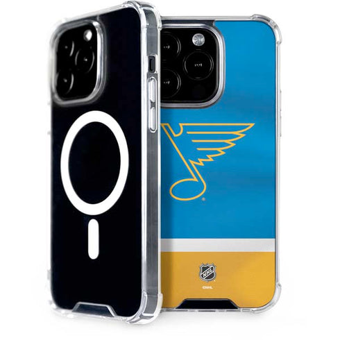 NHL St. Louis Blues Jersey iPhone 15 Pro MagSafe Case